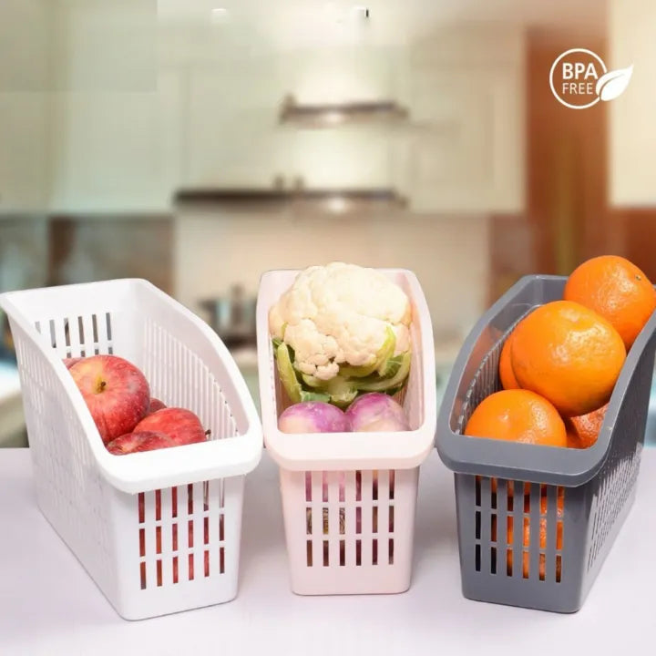 Organizer Basket Kitchen Fridge