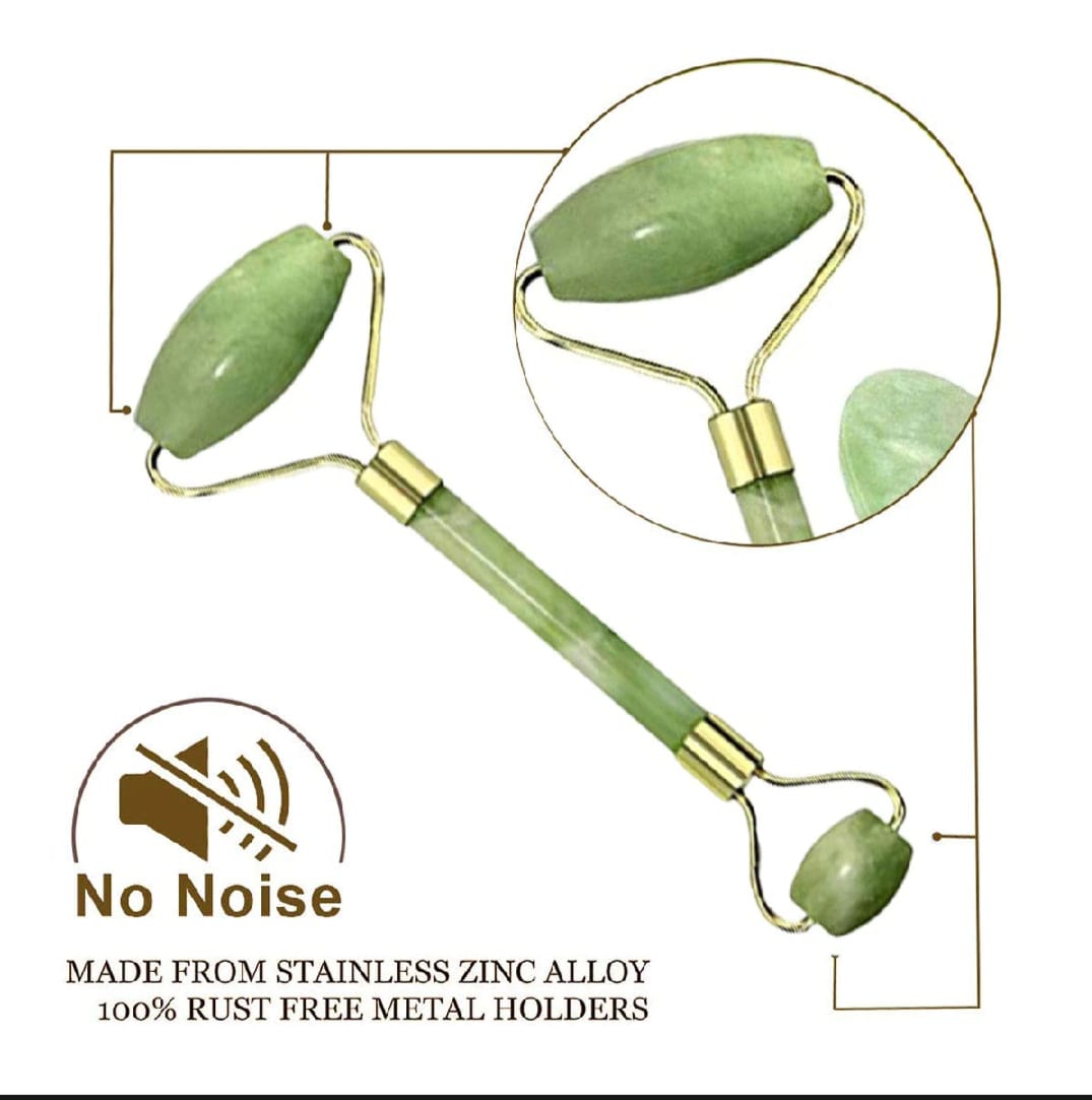 Jade Roller + Gua Sha set